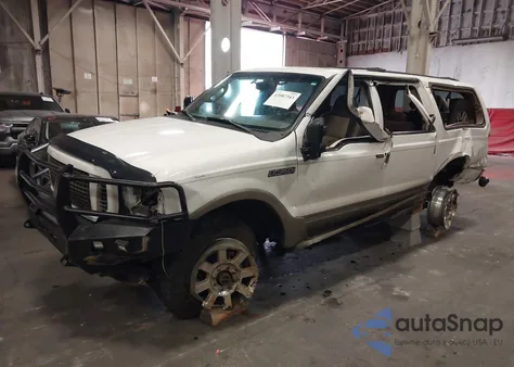 2004 Ford Excursion Eddie Bauer from USA, damaged, VIN 1FMSU45P94EA89355